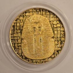 1/200th oz .9999 Pure Gold Egyptian King Tut