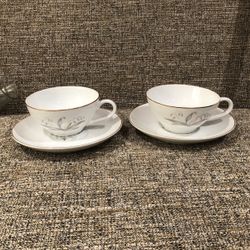 Kaysons Fine China Golden Rhapsody Coffee Tea Cup and Saucer Set 1961-Japan