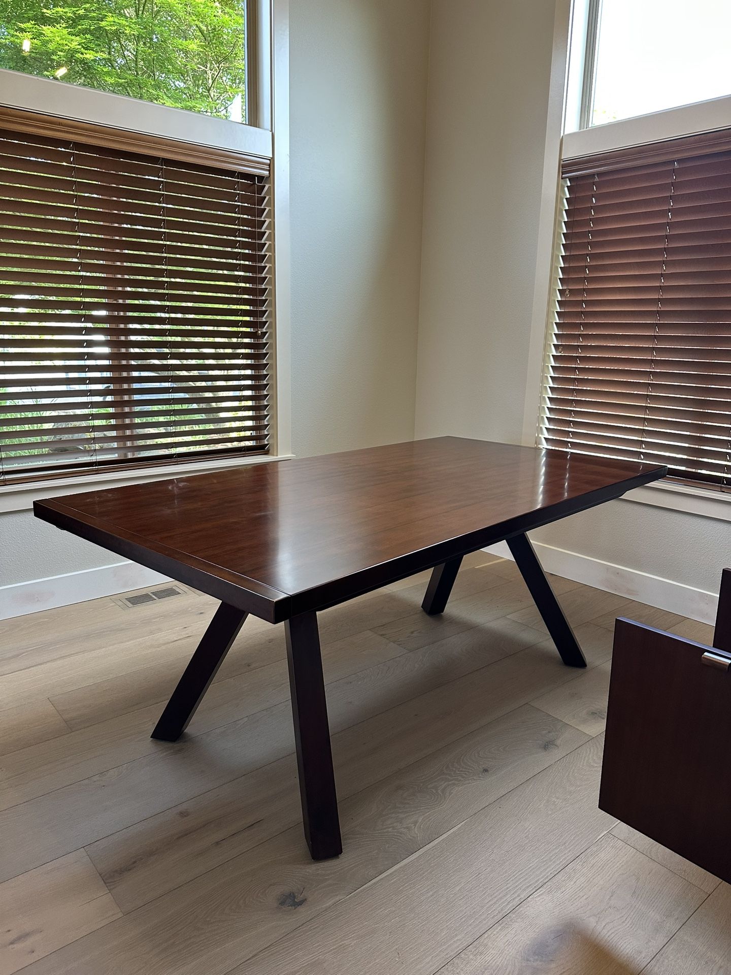 Large Table And Hutch