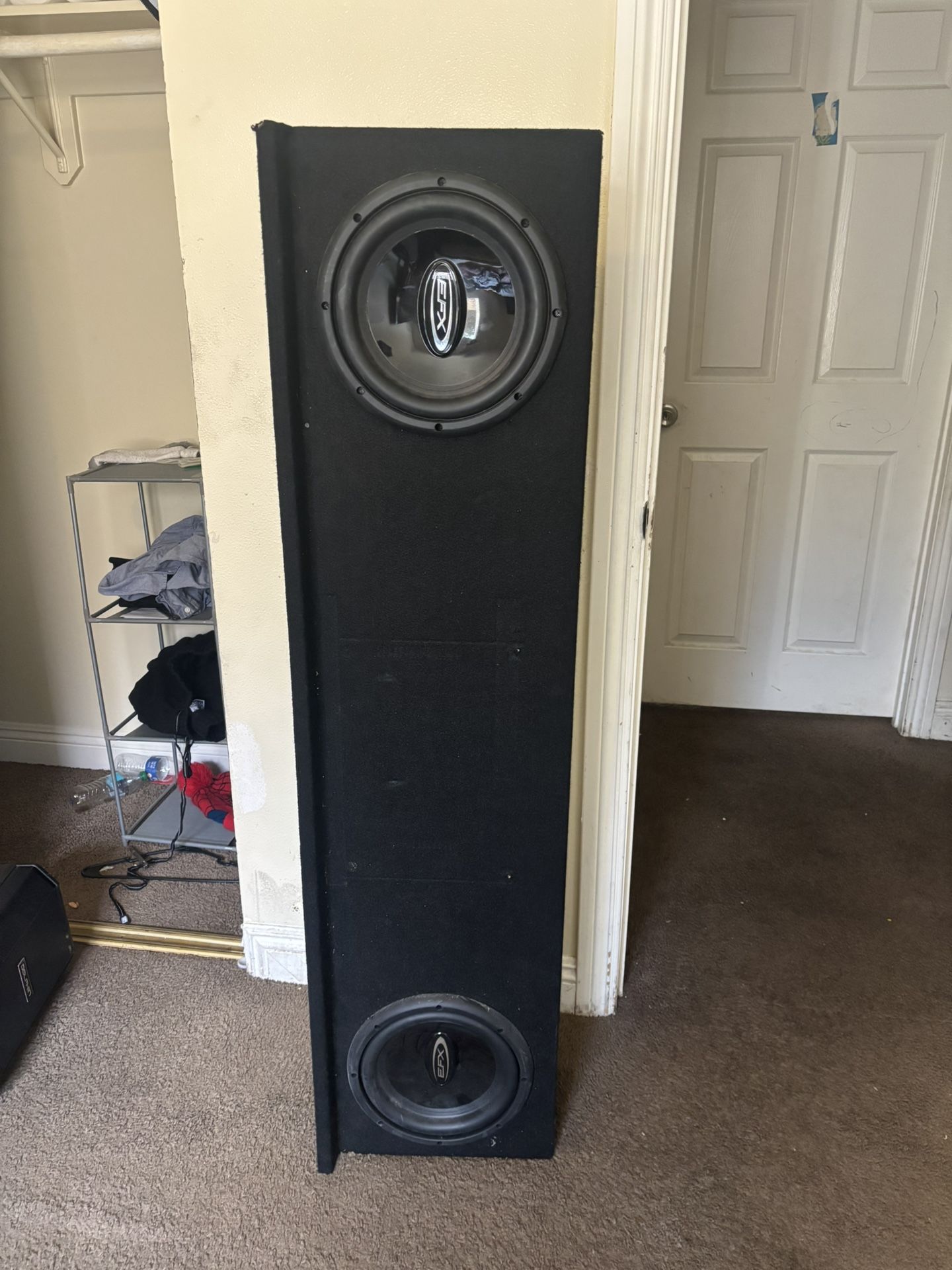 2 10” Subwoofer With Box