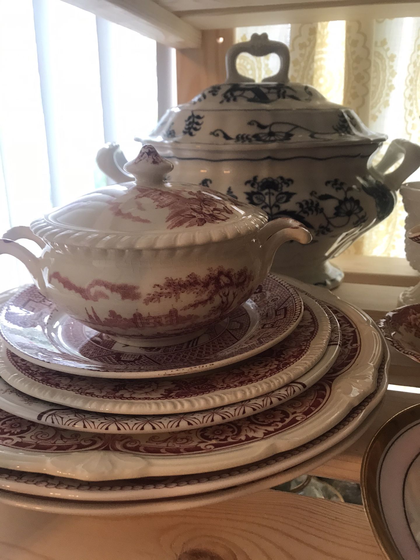 Vintage Dishes..shabby Chic