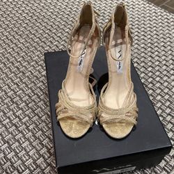 Gold Shoes 6 1/2