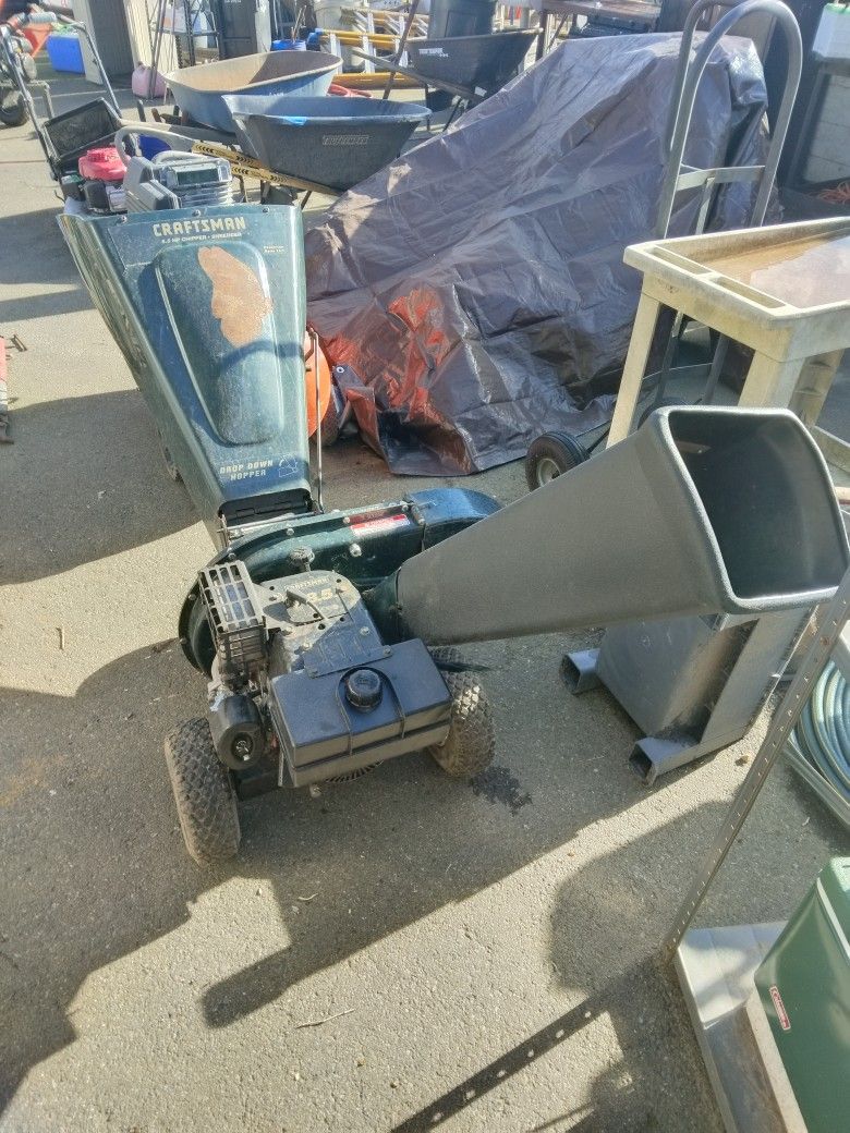 Chipper/Shredder, Good Condition, Very Strong,$ 550