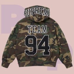 Supreme Team 94 Hooded Sweatshirt (Large)
