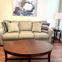 Sofa, End Tables & Coffee Table 