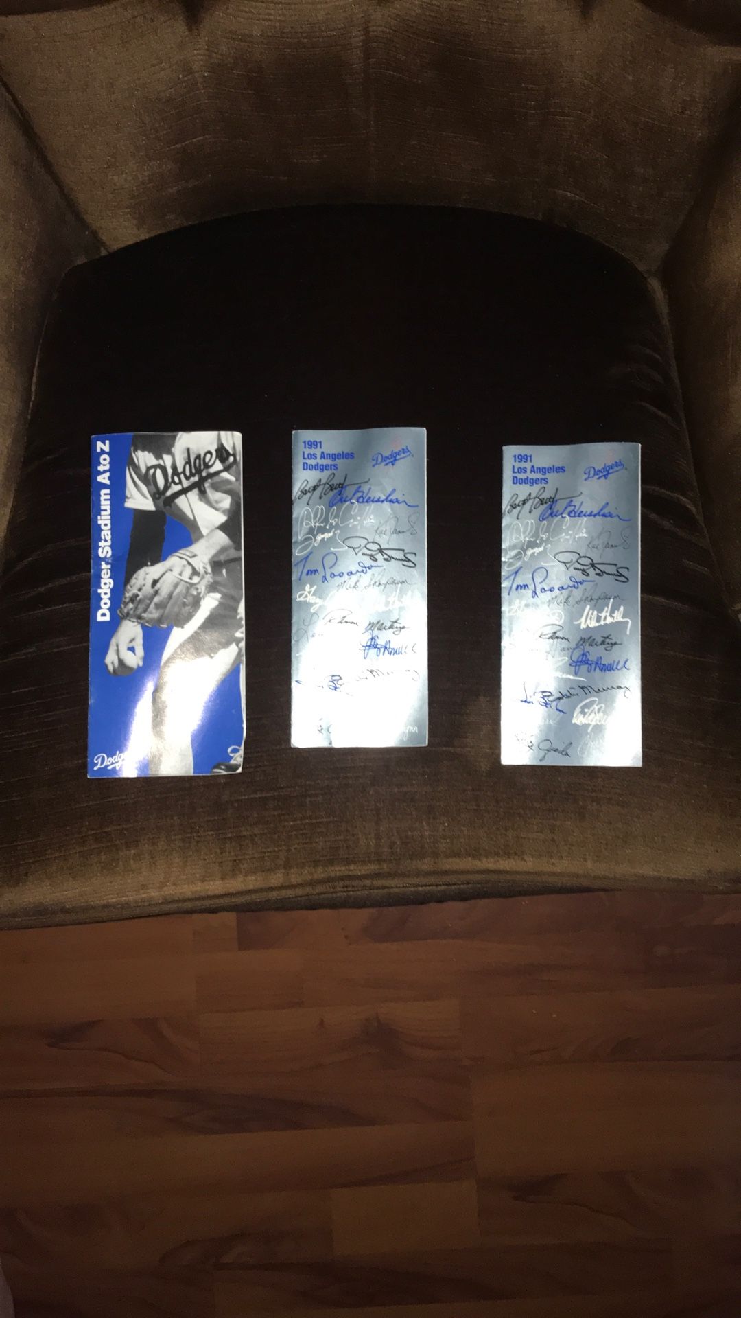 Los Angeles dodgers Holman Road schedule from 1991