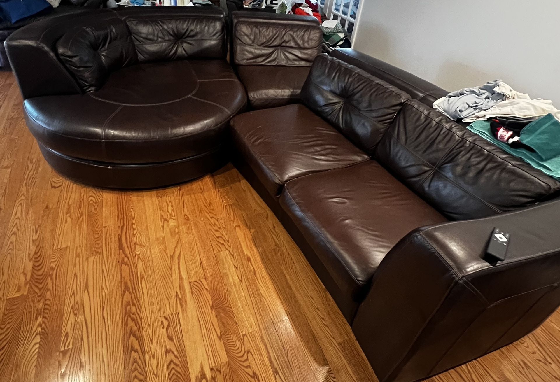 Leather Couch