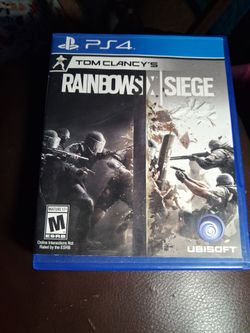 Tom Clancy's Rainbow Six Siege PS4