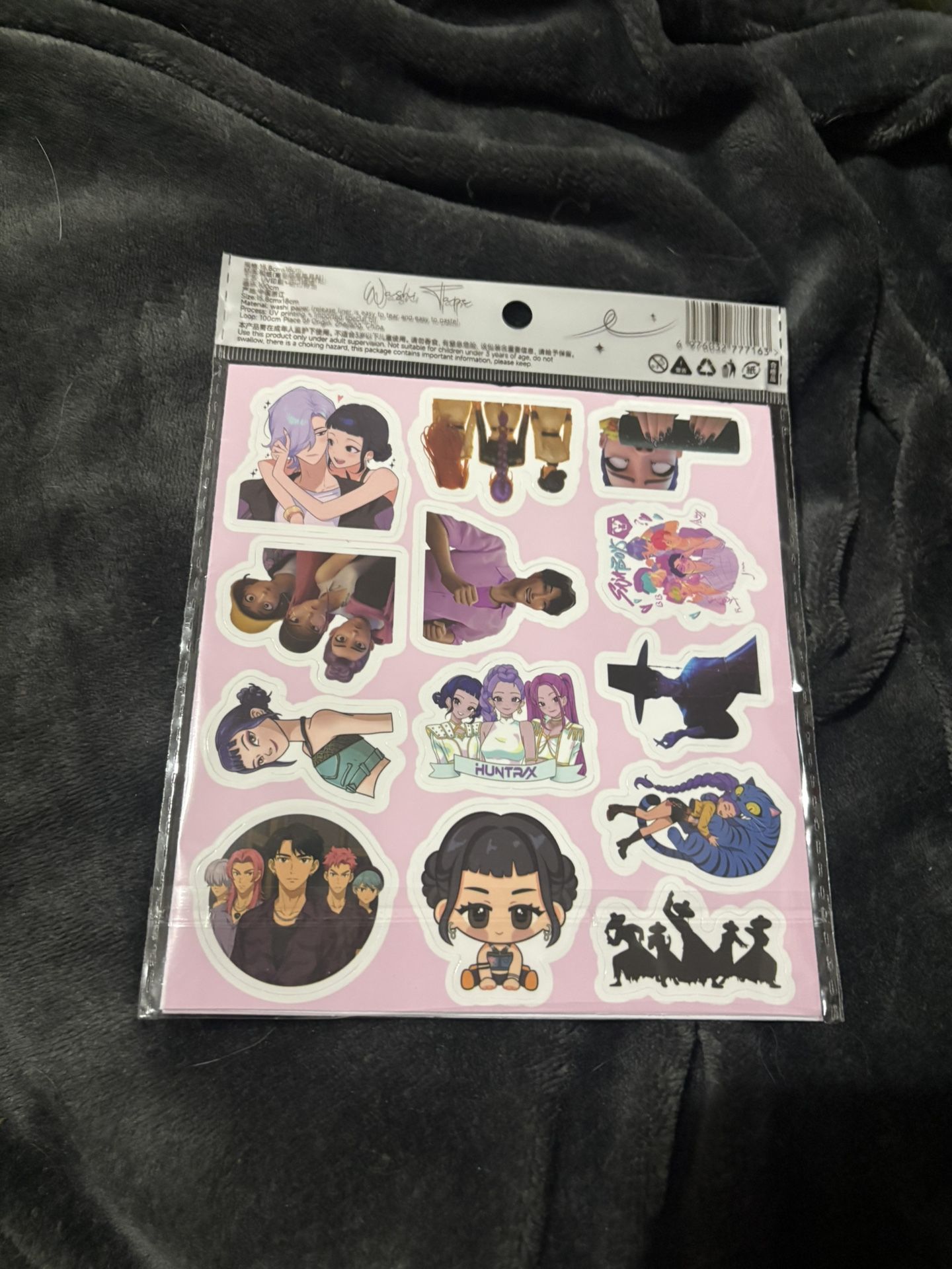 Kpop Sticker And Blank Notepad Sets