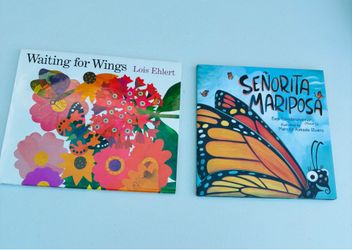 Butterfly & Spring 4 kid books-NEW-reading, science, Classroom, teacher, flowers