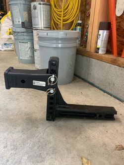 Blue Ox 8 inch Drop Or Rise Hitch for 2 inch Receiver