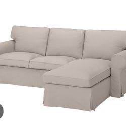 Ikea Ektorp Couch, Oatmeal Color