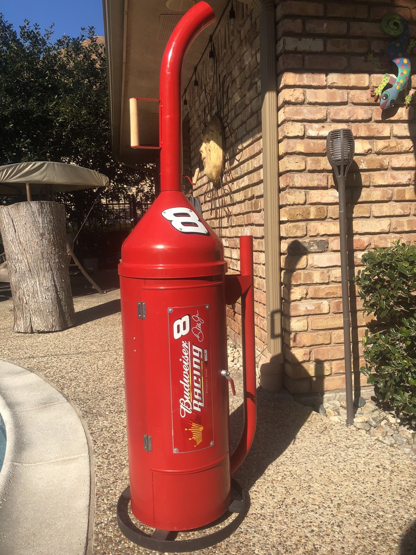 Dale Earnhardt Jr NASCAR Gas Can Grill & Smoker