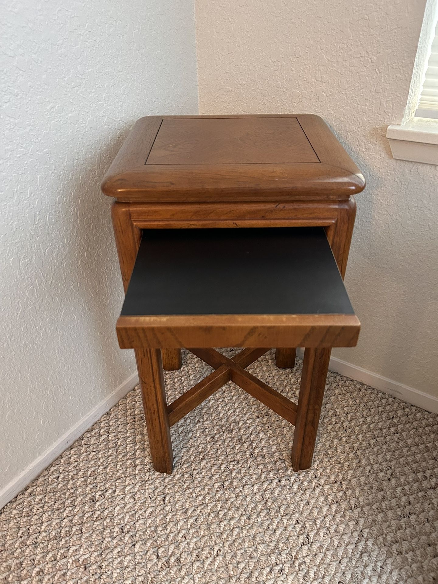 Drexel Wood End Table