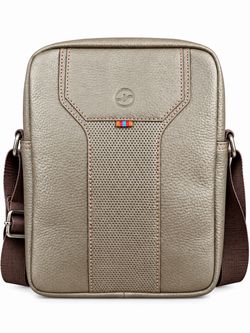 Leather Crossbody Messenger Bag