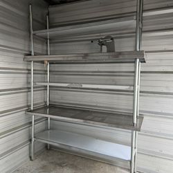 24 × 72 Stainless Tables (3)