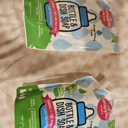 Dapple Bottle And Dish Liquid Soap Refill
