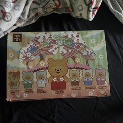 Miniso Top Toy Disney Winnie the Pooh Candy Bear Series Vinyl Plush blind box (Read Deacription)