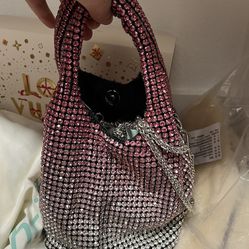 1 Fashion Party Bag （Pink or Black 