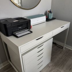Study Table With Storage 