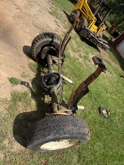 Ford obs rear axle