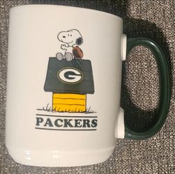 Greenbay Packers Official NFL  Snoopy  Coffee Mug