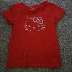 Red Hello Kitty shirt