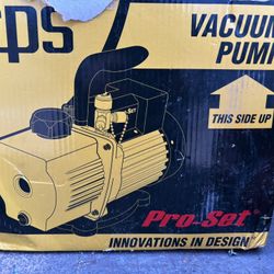 CPS Pro-Set VP6D 6 CFM 2-stage vacuum pump