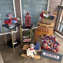 Farmhouse Patriotic Porch Decor $10-$24