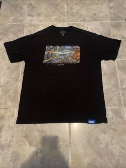 White Castle X DGK SZ Large Graphic Black T-Shirt (RARE)