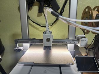 Bambu Lab A1 3D Printer Silver - Excellent  Condition - Multicolor Quiet High Speed & Precision