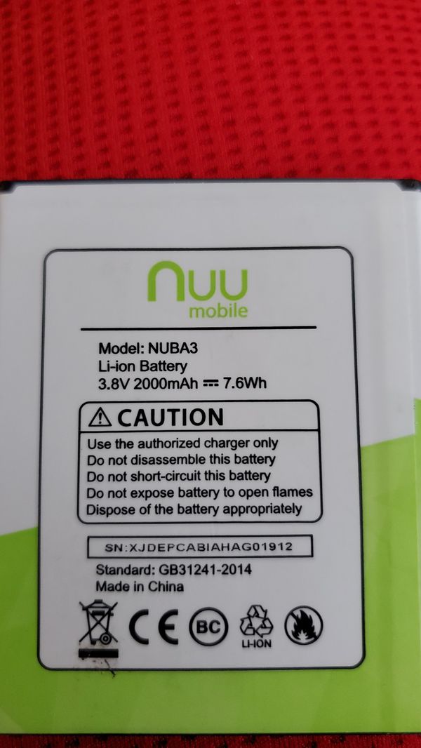 NUU Cell Phone Battery for Sale in Huntington Beach, CA - OfferUp