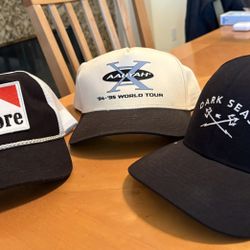 3 Assorted Hats