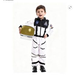 Kids Astronaut Costume with Helmet