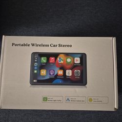 Portable Wireless Car Stereo 