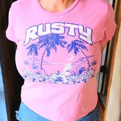 Rusty Surfing Company , 
Women's Shirt