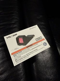 Holosun SCS MOS Green Optic