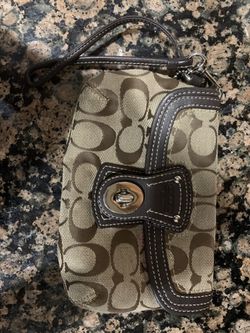Coach wristlet