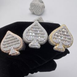 MOISSANITE VVS BAGUETTES RINGS