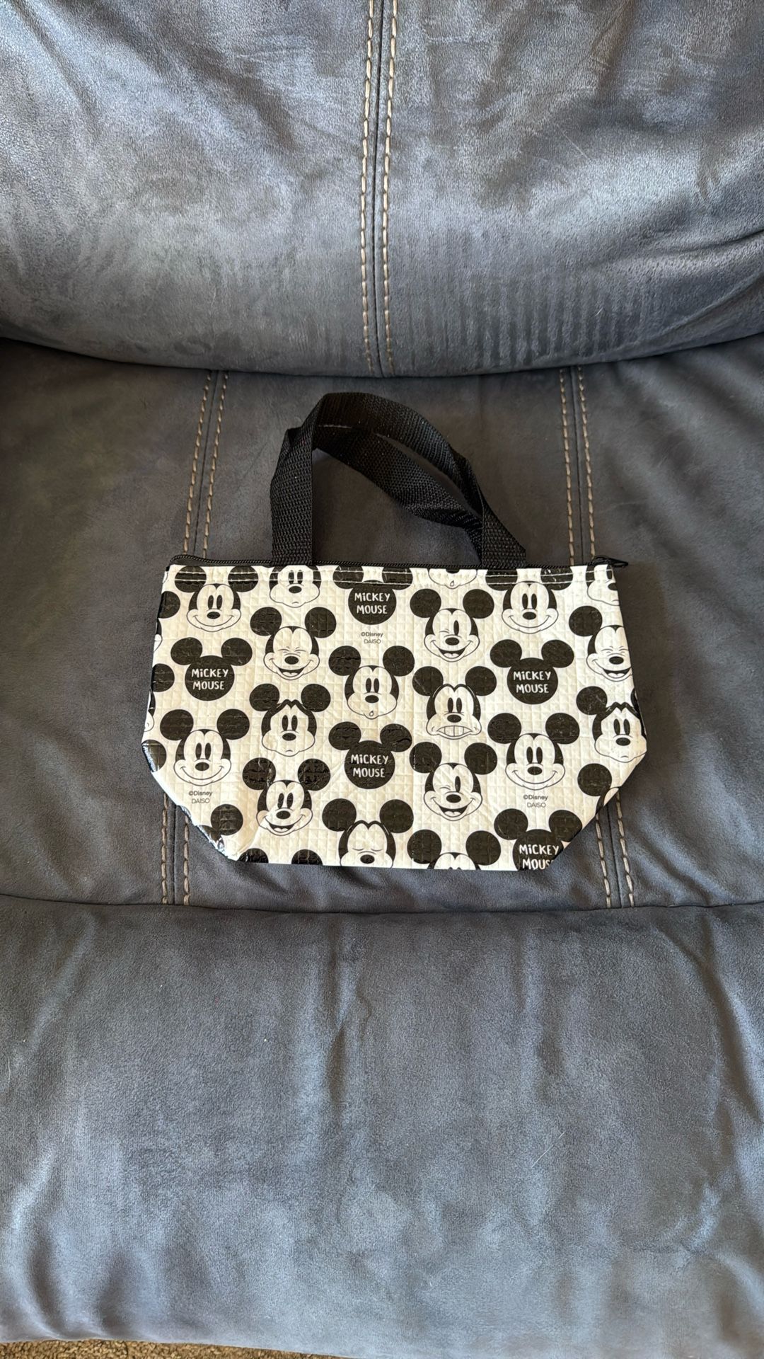 New Without Tags Daiso Disney Mickey Mouse I Sulfates Lunch Bag