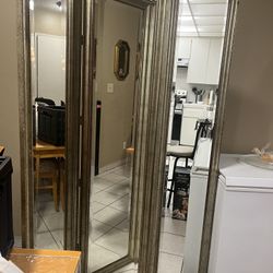 3 Panel Mirror Room Divider