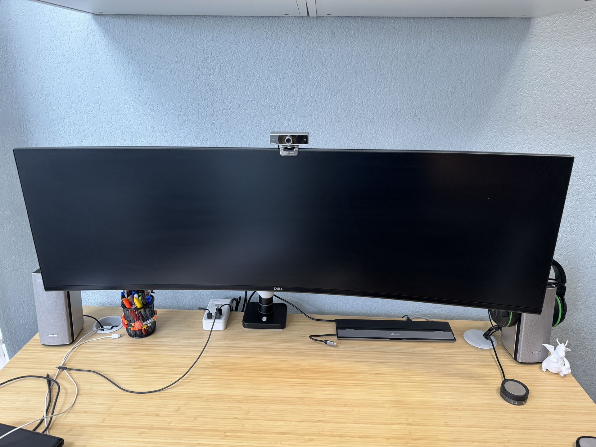 49 Inch Dell monitor With Accessories 