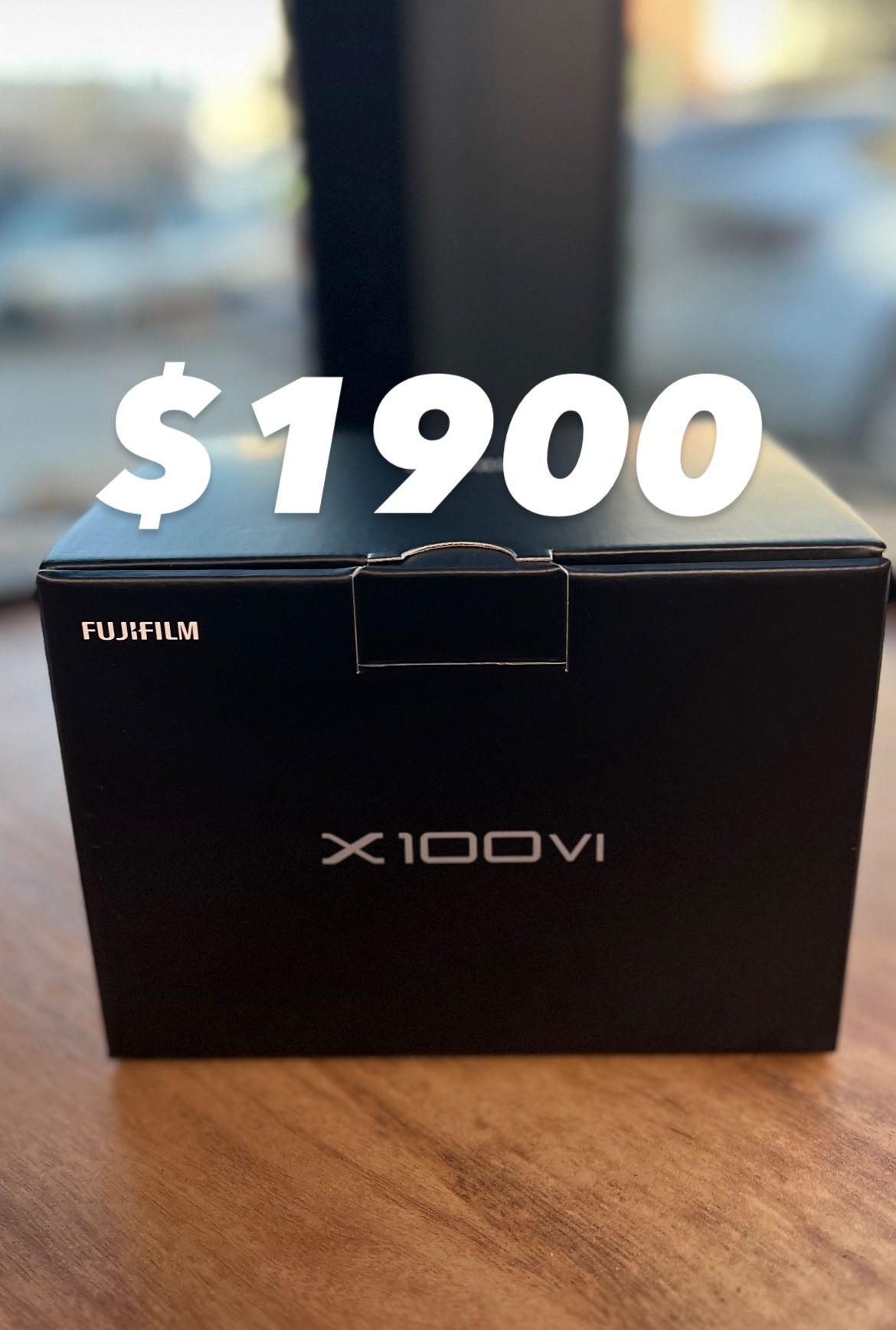 New Fujifilm X100VI Camera Black Or Silver
