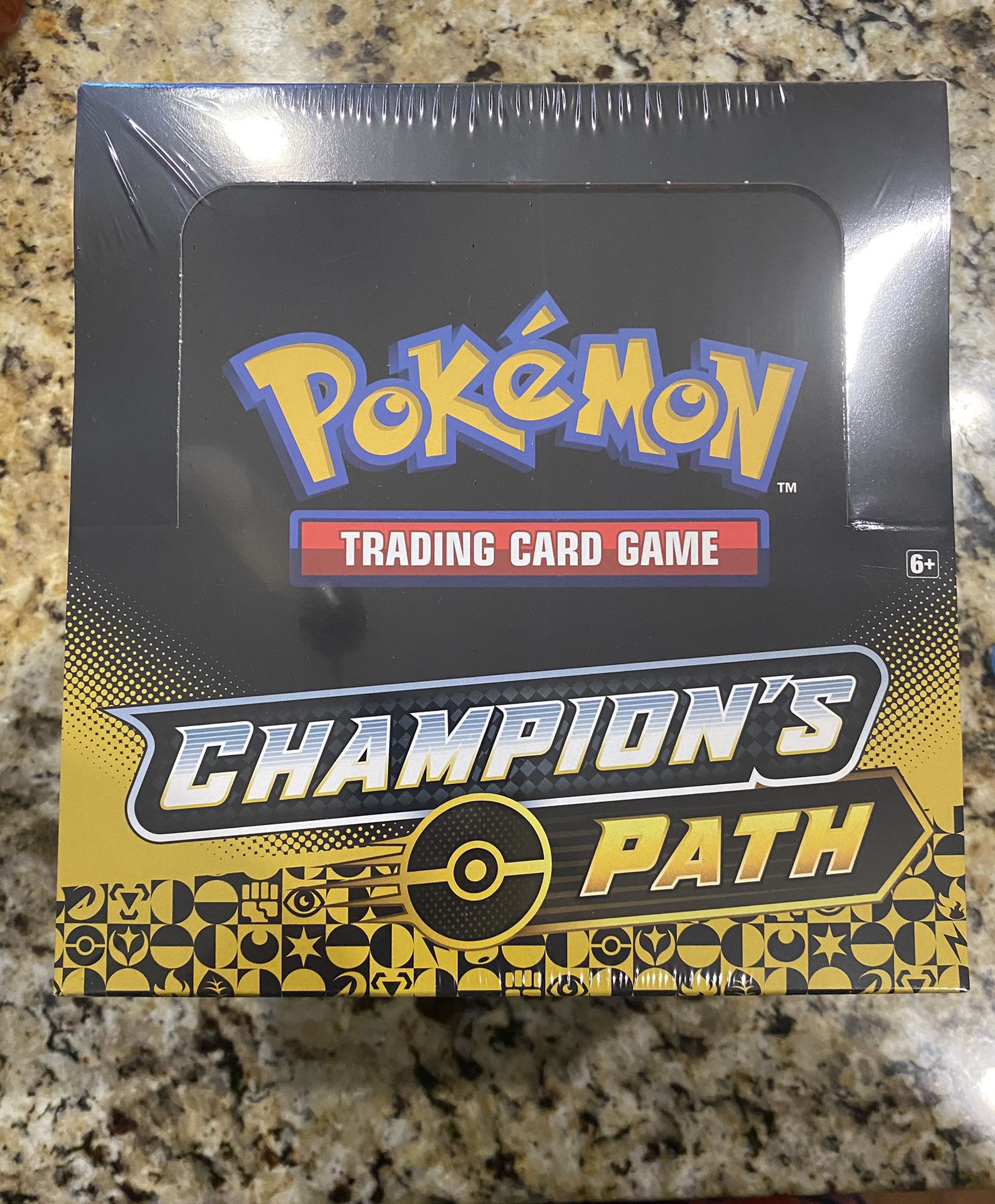 Pokemon Champion’s Path Pin Collection Display Box w/6 wave 2 SEALED Box