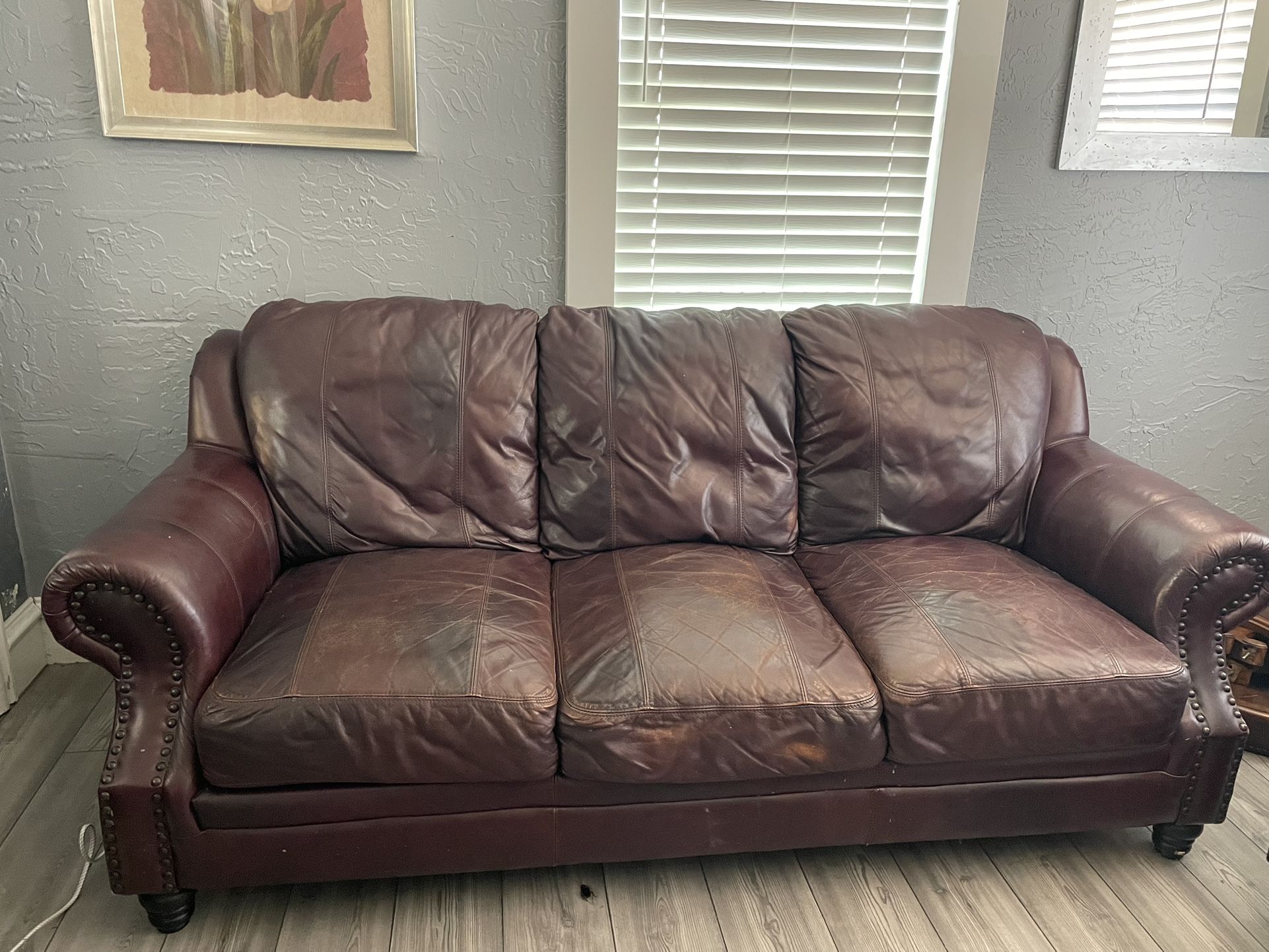 Leather Sofas, No Tears No Rips