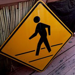 Unicor Pedestrian Crossing Sign