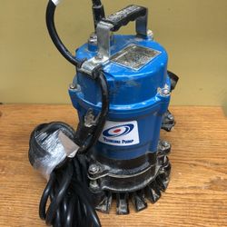 Tsurumi HS2.4S-62 Cast Iron Water Pump 3000 GPH,1/2 HP 2”