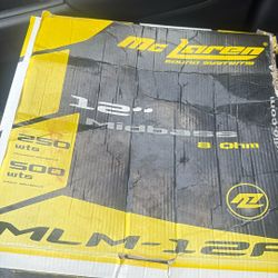 New 12” Sub Never Used