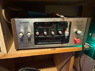 vintage Pioneer H-R99 8-track stereo tape deck and recorder