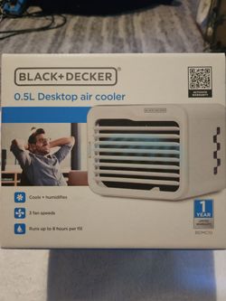 BLACK @ DECKER 0.5 L DESKTOP AIR COOLER